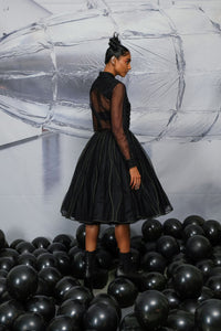 VINES SKIRT IN BLACK