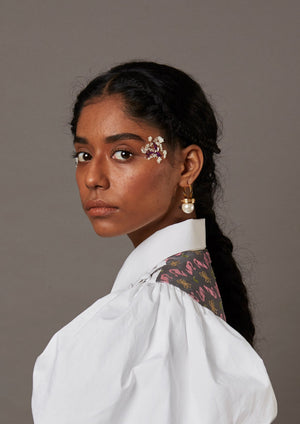 QUOD Fresh Water Pearl Jelly Earrings