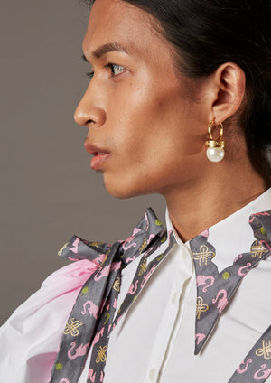 QUOD Fresh Water Pearl Jelly Earrings