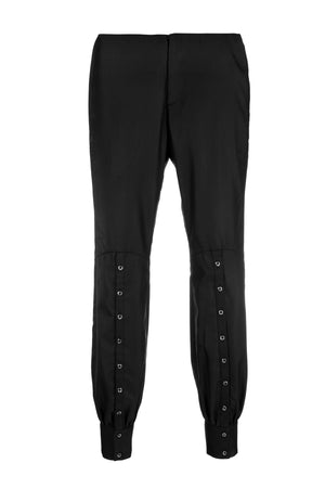 AMAN PAL FT. Cuffed Leg Pants Black