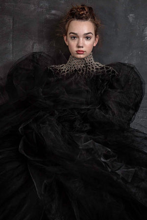 RUBY JAY FT. WOLF WING TULLE DRESS MAX